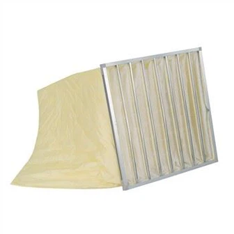 Penapis Udara Poket Fiber Sintetik