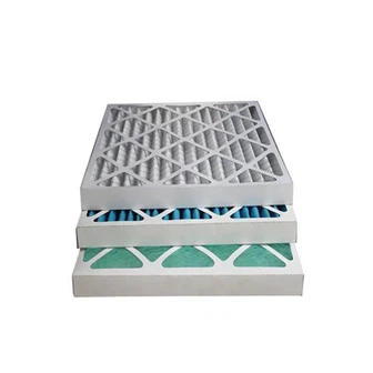 G1-Penapis Udara Berlipat Bingkai Kertas Kecekapan Utama G4